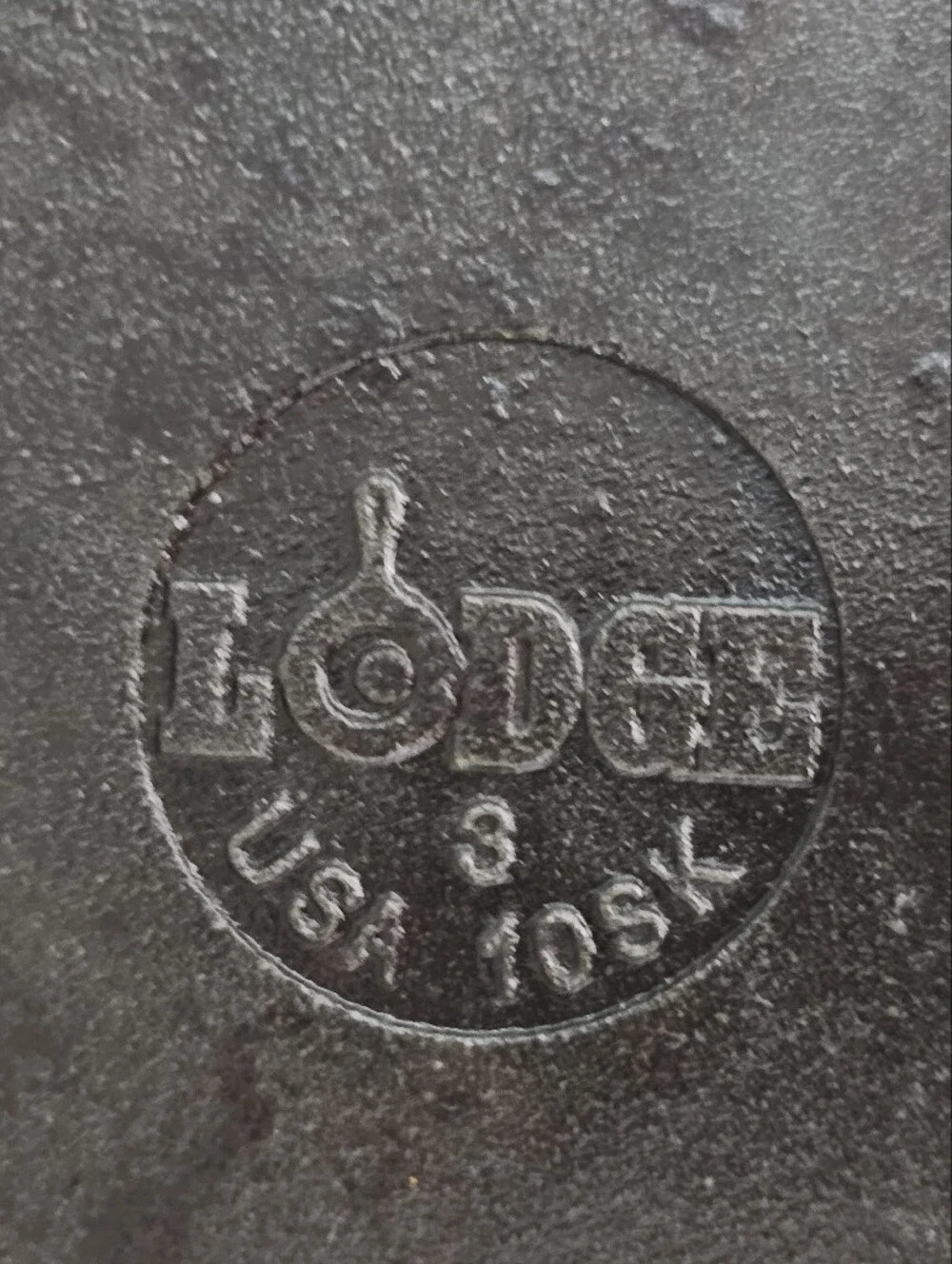 Lodge 12 Inch Cast Iron Skillet USA 10SK Pre Seasoned Fry Pan Camping Cooking
